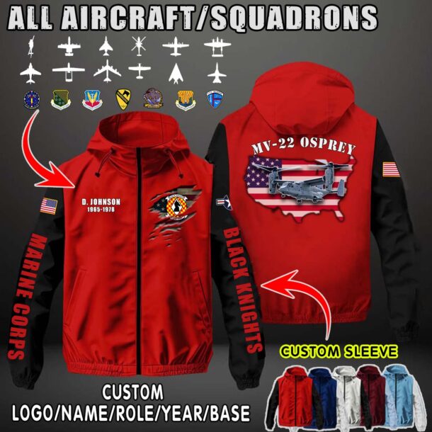 Flag Windbreaker Jackets 5 1