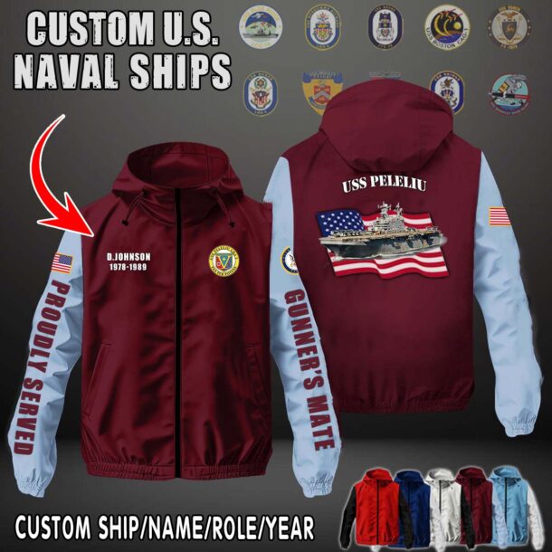 Flag Windbreaker Jackets 6 1