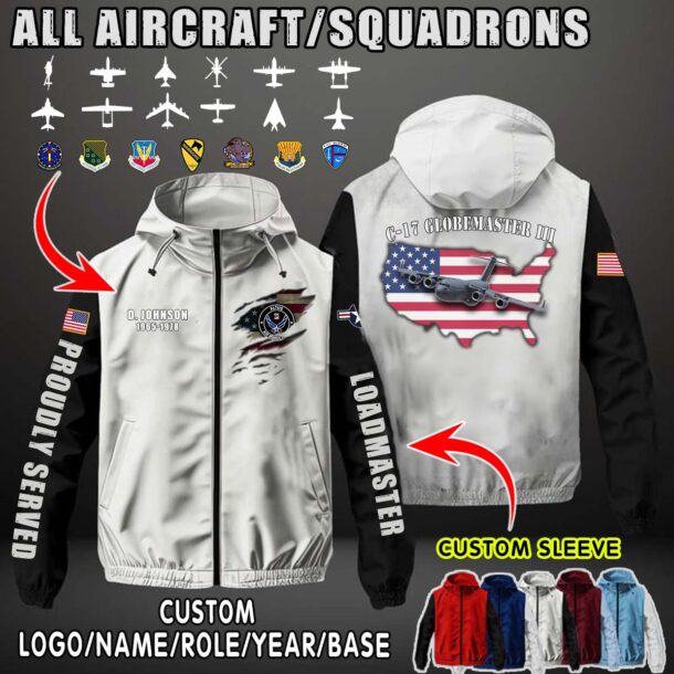 Flag Windbreaker Jackets 7