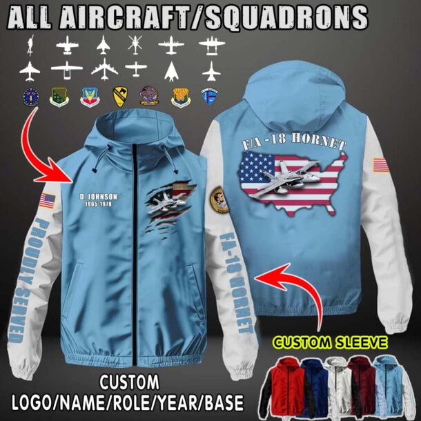 Flag Windbreaker Jackets 8