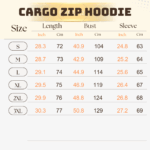 Brown And White Simple Size Chart Fashion Instagram Post