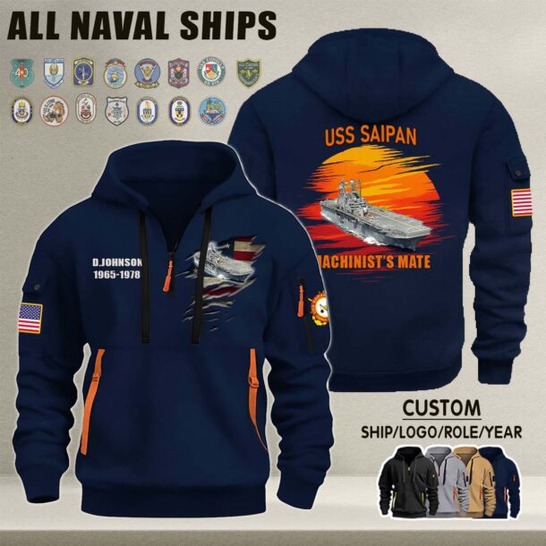 Quarter Zip Hoodie 4