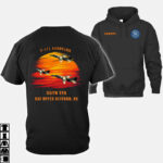 F-111 Aardvark_Sunset Cotton Shirts